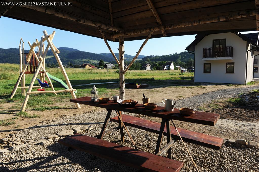 Sloneczna Osada - Komfortowe Domki Krościenko Kültér fotó